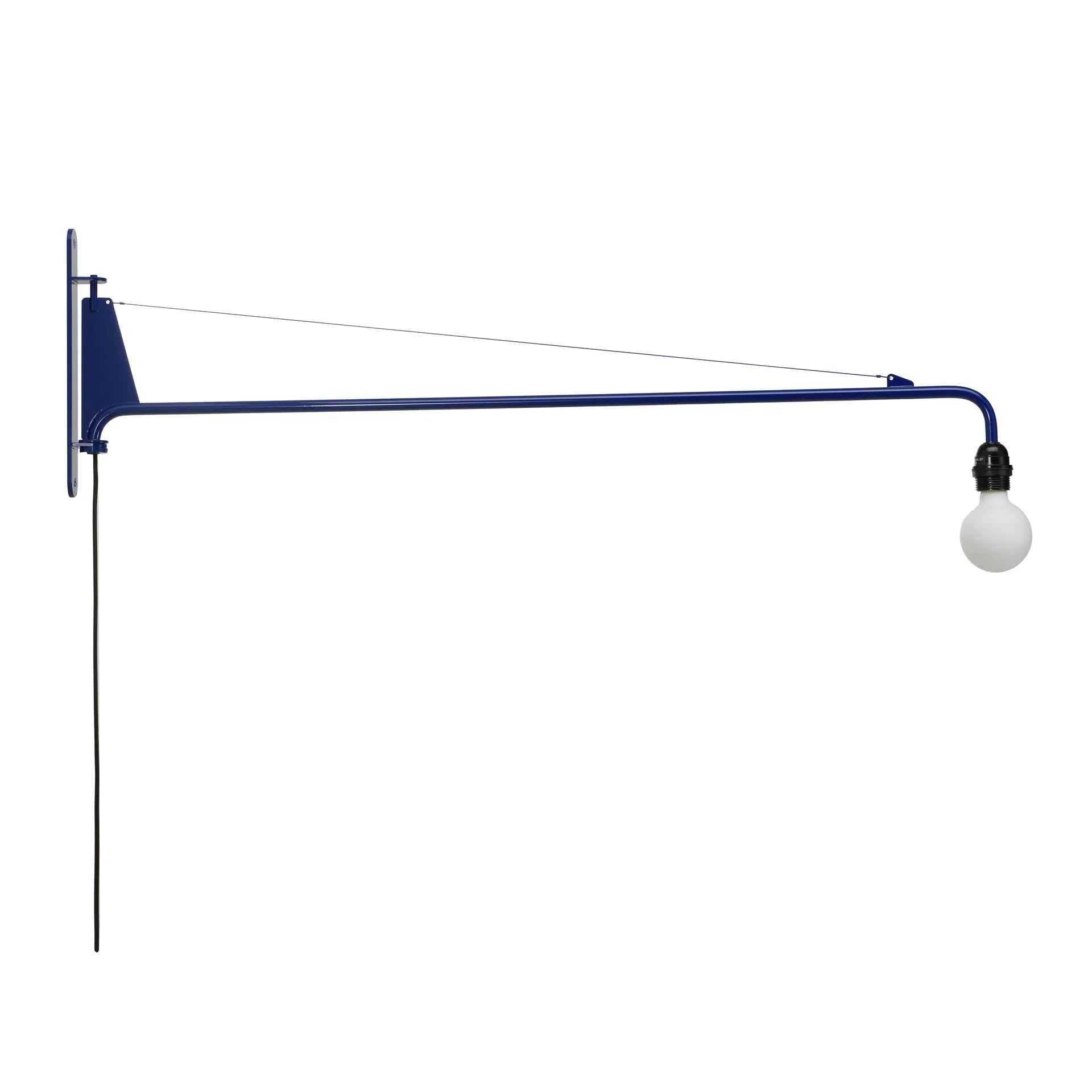 Petite Potence vegglampe, Bleu marcoule Vitra
