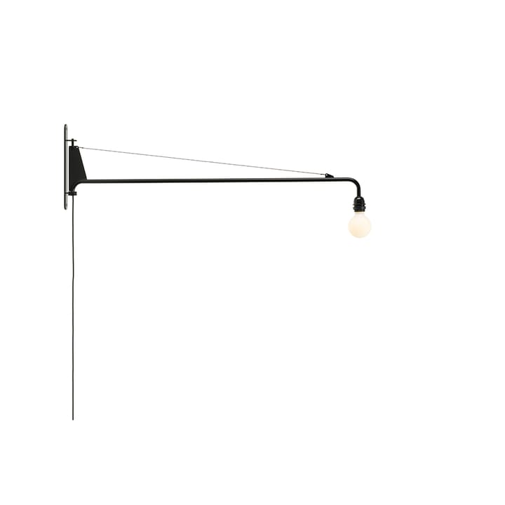 Petite Potence vegglampe - Deep black - Vitra