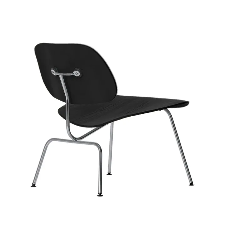 Plywood group LCM lenestol - Svart-Kromben - Vitra