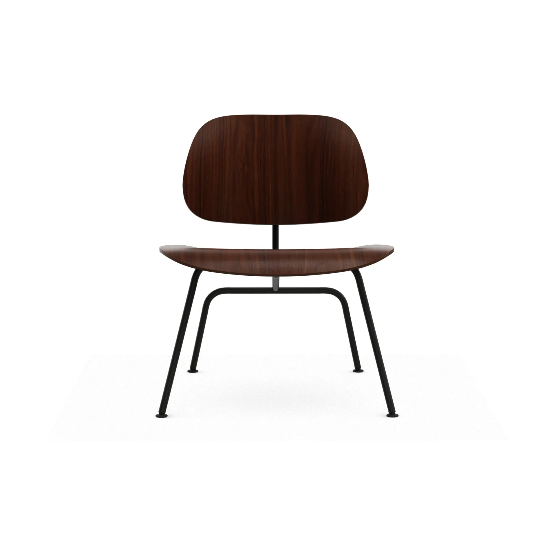 Plywood group LCM lenestol, Valnøtt-basic dark Vitra