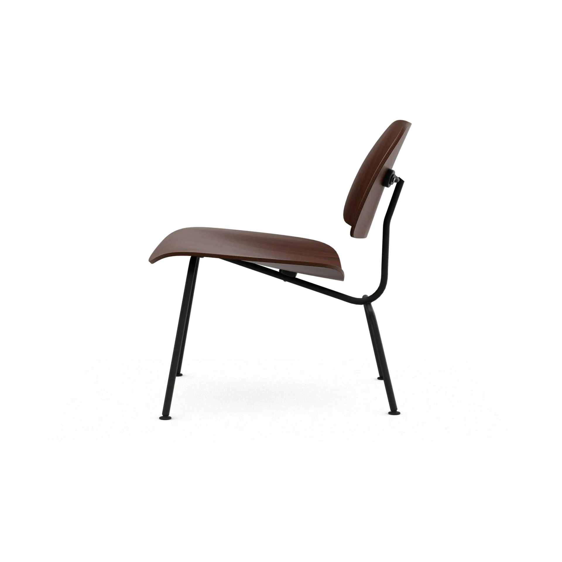 Plywood group LCM lenestol, Valnøtt-basic dark Vitra
