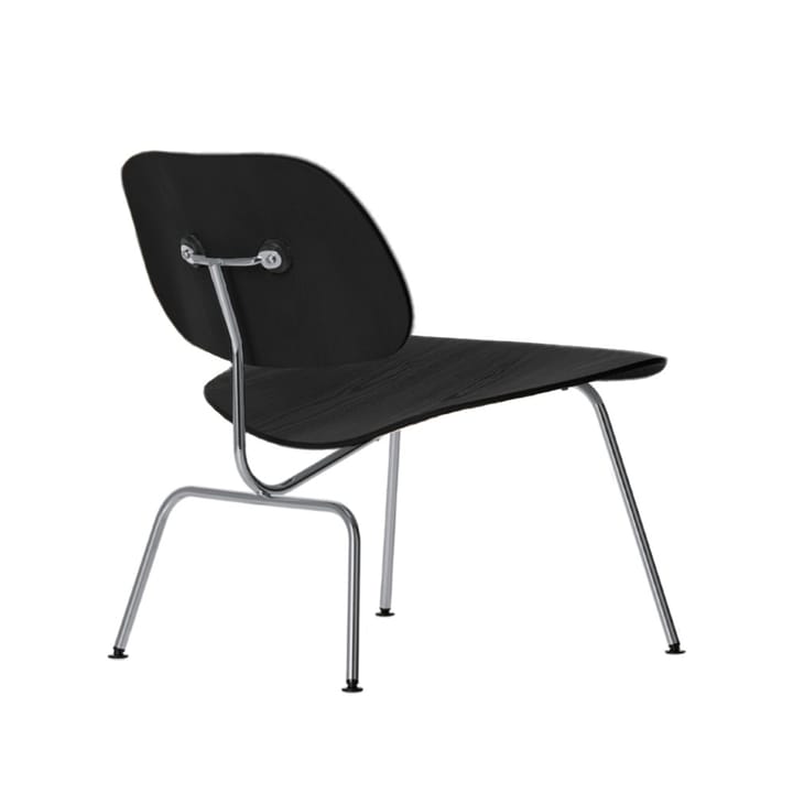 Plywood-gruppe LCM lenestol - Svart-Kromben - Vitra