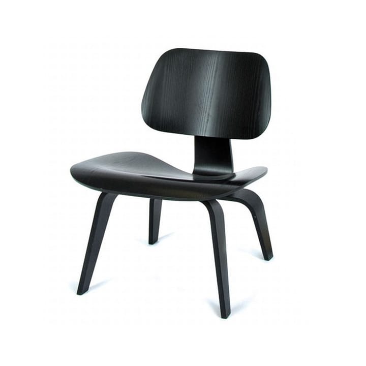 Plywood-gruppe LCW lenestol - Svartbeiset ask - Vitra