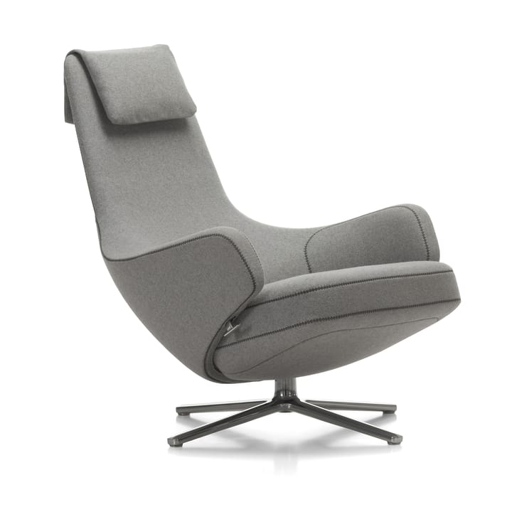 Repos lenestol aluminiumstativ - Cosy 2 pebble grey - Vitra
