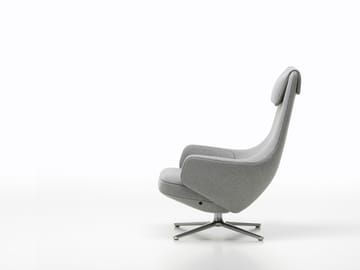 Repos lenestol aluminiumstativ - Cosy 2 pebble grey - Vitra