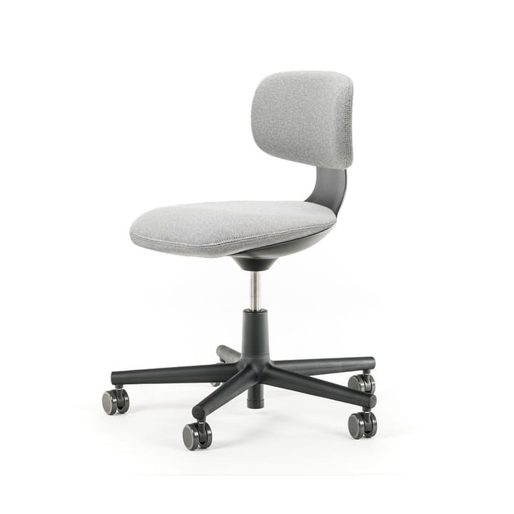 Rookie kontorstol - plano cream white/sierra grey- deep black - Vitra