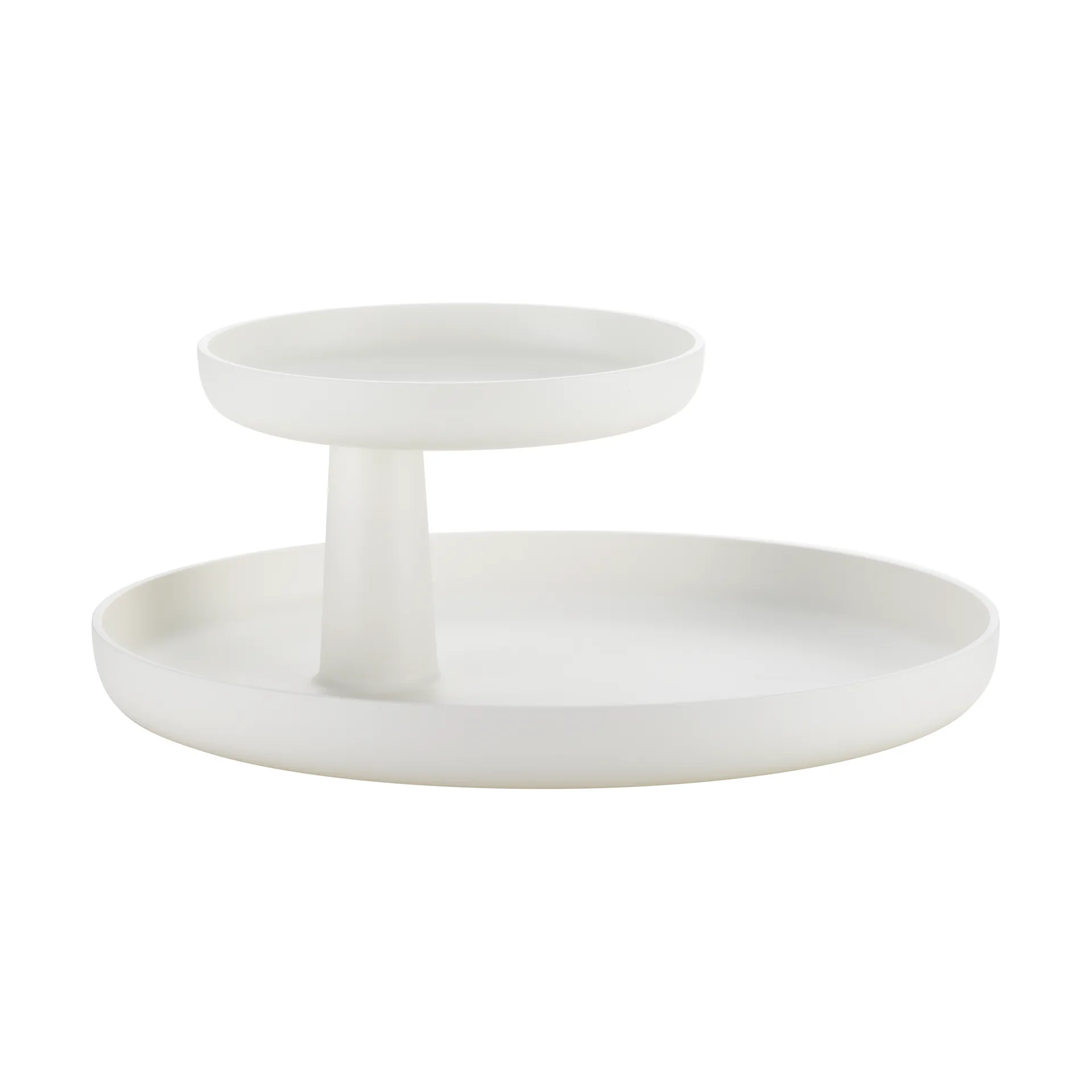 Rotary tray dekorasjonsbrett Ø30 cm, Hvit Vitra