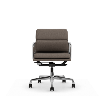 Soft Pad Chair EA 217 polert kromstativ - Fossil - Vitra