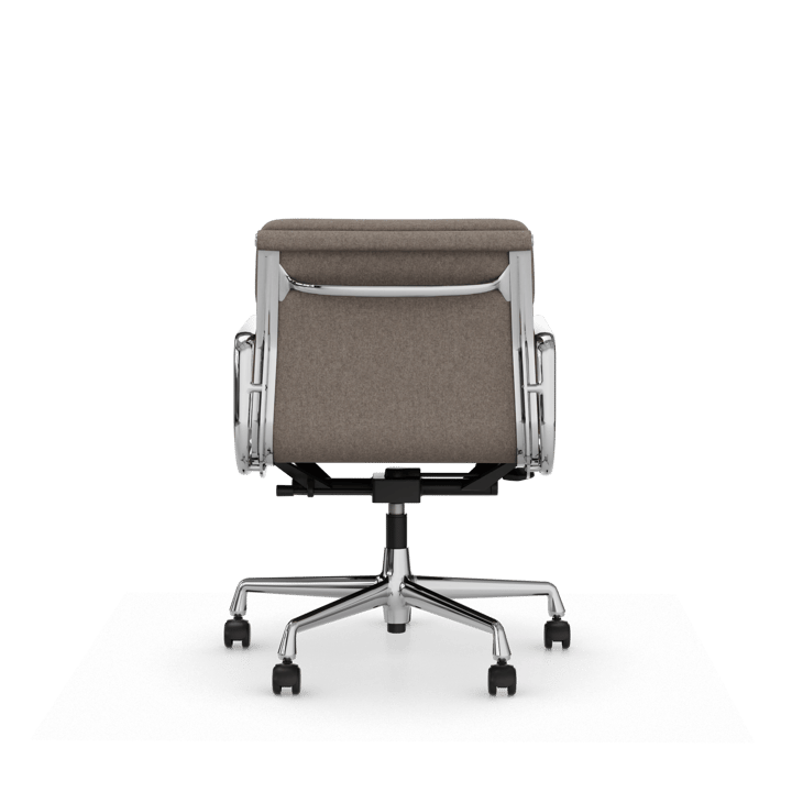 Soft Pad Chair EA 217 polert kromstativ, Fossil Vitra
