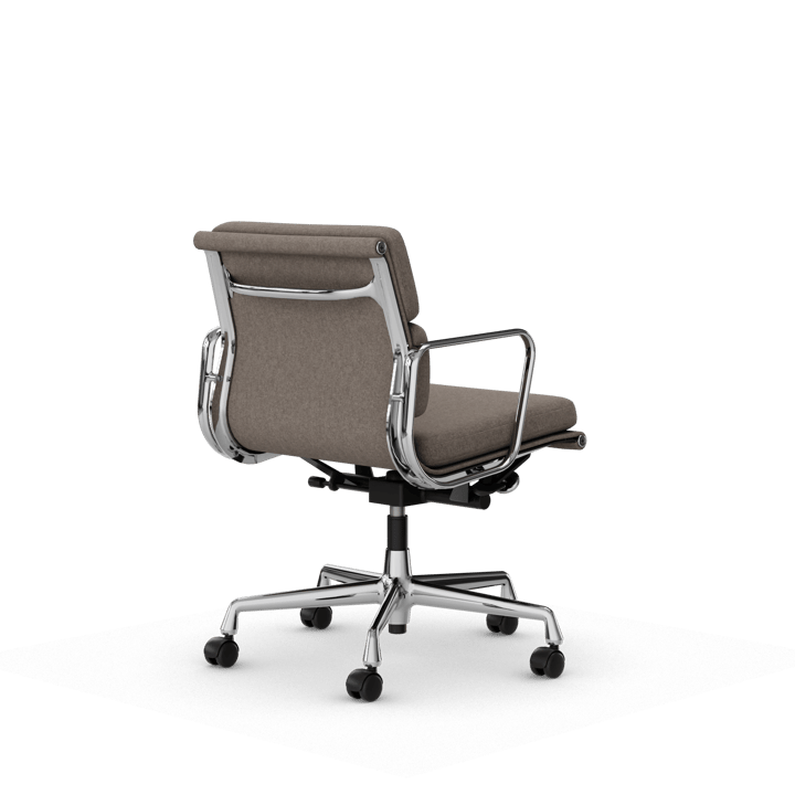 Soft Pad Chair EA 217 polert kromstativ, Fossil Vitra