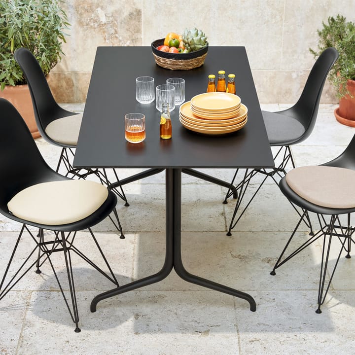 Soft Seats type B dyna, stoff plano 05 cream white/sierra grey, antiskli bakside Vitra