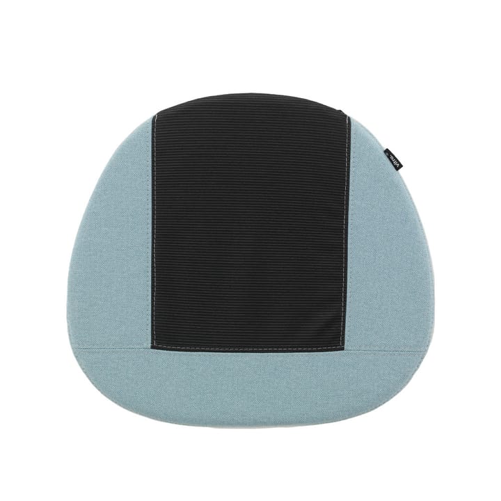 Soft Seats type B dyna, stoff plano 12 lys grå/ice blue-antiskli bakside Vitra