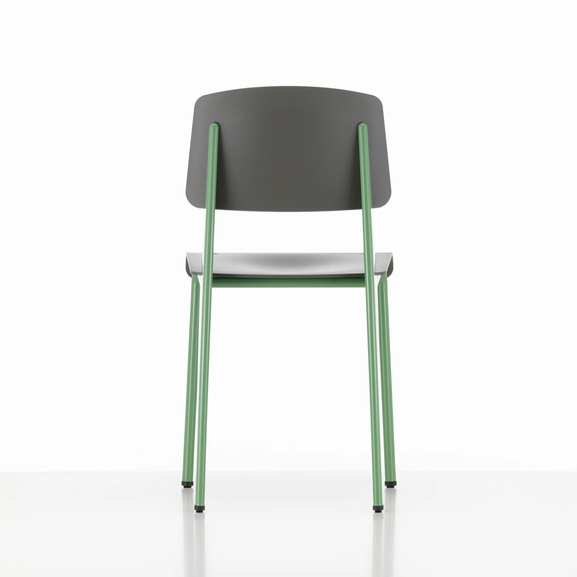 Standard SP stol, Basalt-Prouvé blé vert Vitra