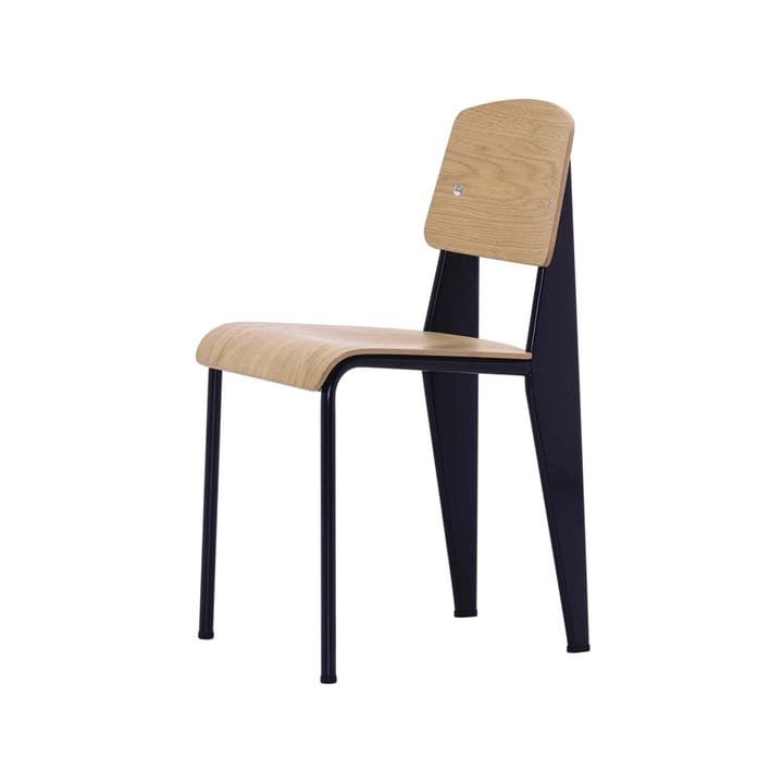 Standard stol - eik natur, deep black - Vitra