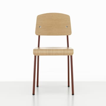 Standard stol - eik natur, japanese red understell - Vitra