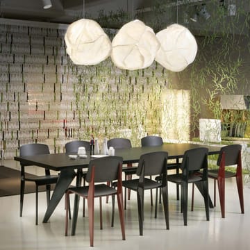 Standard stol - valnøtt svartpigmentert, deep black - Vitra