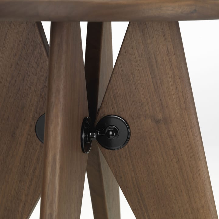 Tabouret Bois krakk, Oiled walnut Vitra