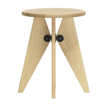 Tabouret Bois rund krakk - Oiled oak, Ø35x45 cm - Vitra