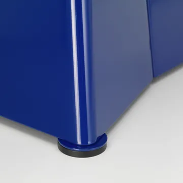 Tabouret Métallique rund krakk - Bleu marcoule, Ø38x44,5 cm - Vitra