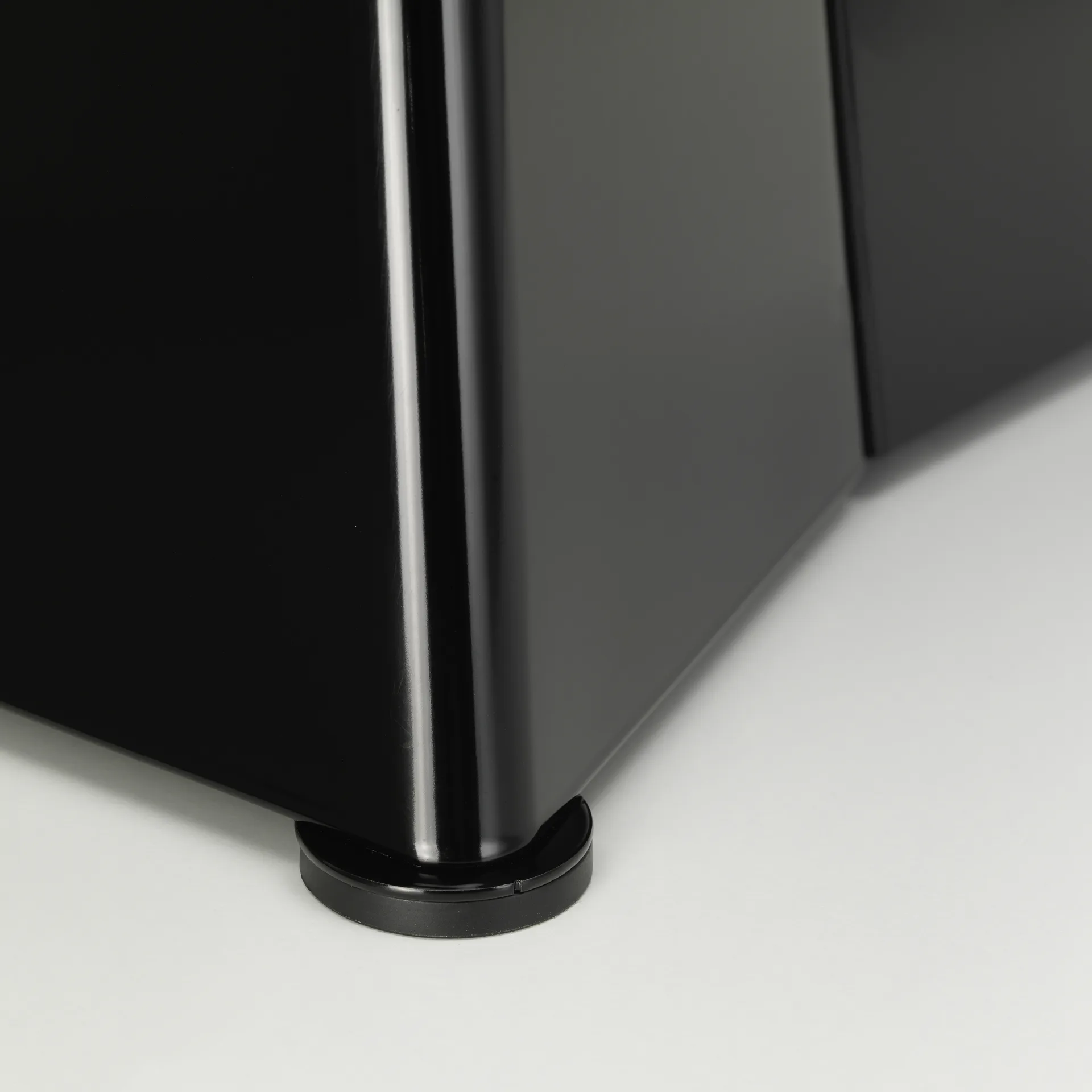 Tabouret Métallique rund krakk, Deep black, Ø38x44,5 cm Vitra