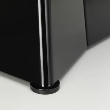 Tabouret Métallique rund krakk - Deep black, Ø38x44,5 cm - Vitra