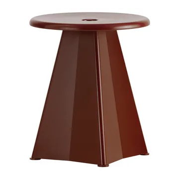 Tabouret Métallique rund krakk - Japanese red, Ø38x44,5 cm - Vitra