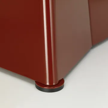 Tabouret Métallique rund krakk - Japanese red, Ø38x44,5 cm - Vitra