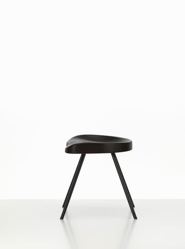 Tabouret No 307 krakk - Dark oak-Deep black - Vitra