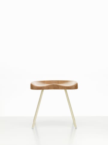 Tabouret No 307 krakk - Oak-Prouvé hvit due - Vitra