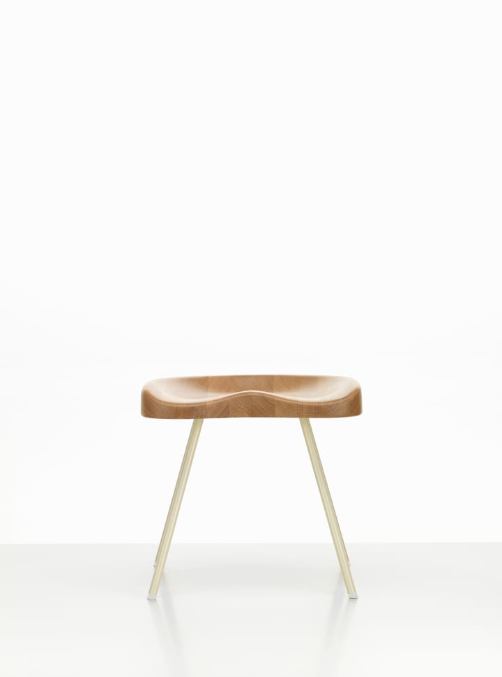 Tabouret No 307 krakk, Oak-Prouvé hvit due Vitra