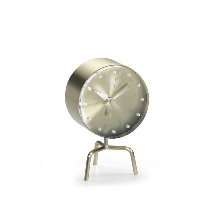 Tripod Clock bordklokke - Messing - Vitra