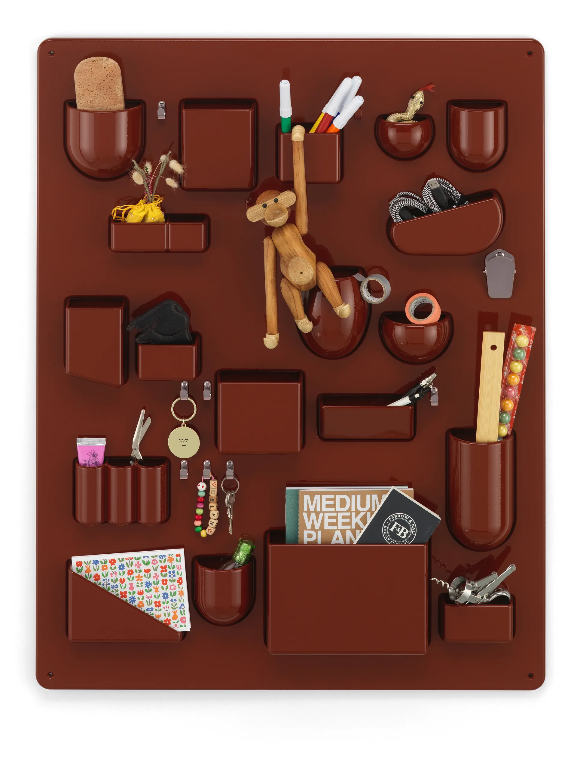 Uten.Silo RE i veggoppbevaring 67x87 cm, Japanese red RE Vitra