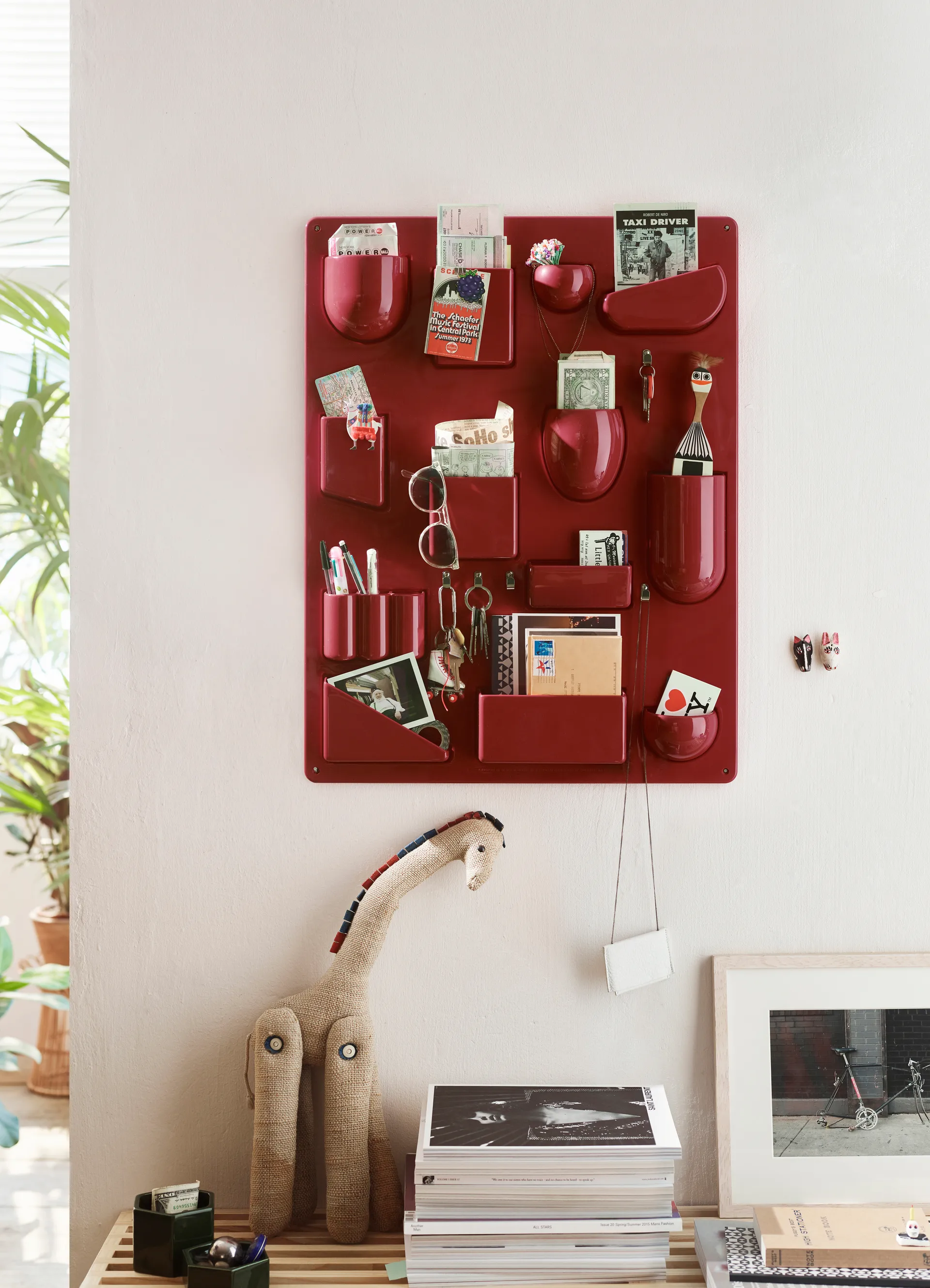 Uten.Silo RE II veggoppbevaring 52x68 cm, Japanese red RE Vitra