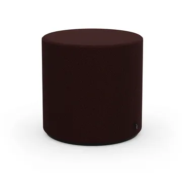 Visiona rund krakk - Cento dark red melange, Ø42x41 cm - Vitra
