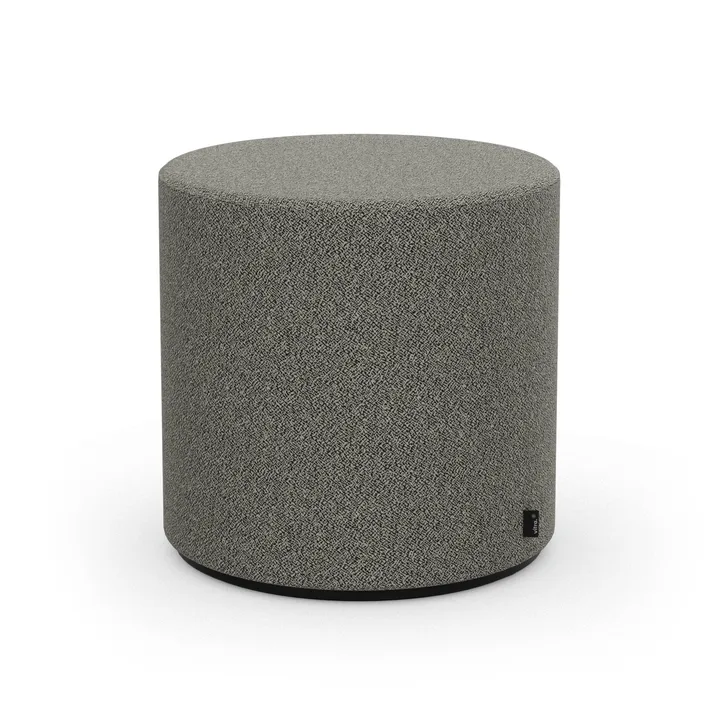 Visiona rund krakk - Cento salt´n pepper, Ø42x41 cm - Vitra