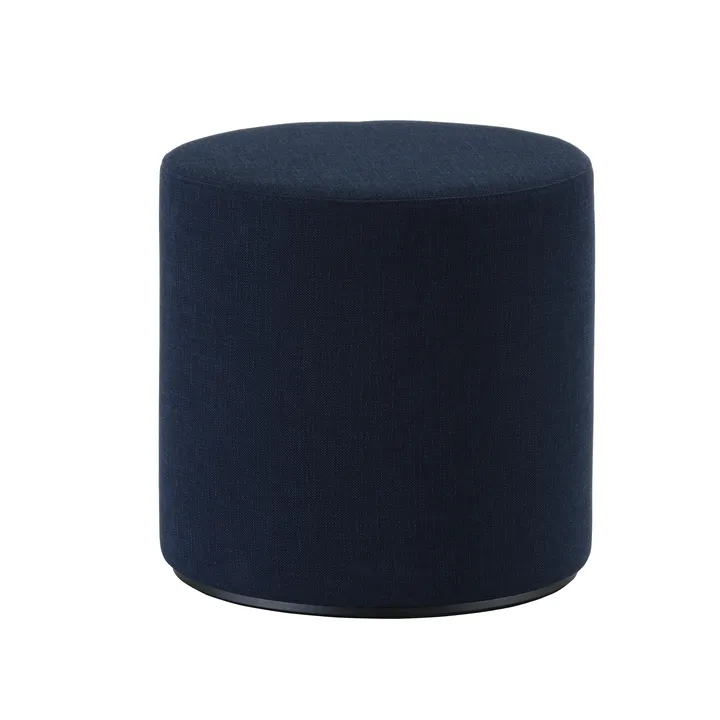 Visiona rund krakk - Hola dark blue, Ø42x41 cm - Vitra