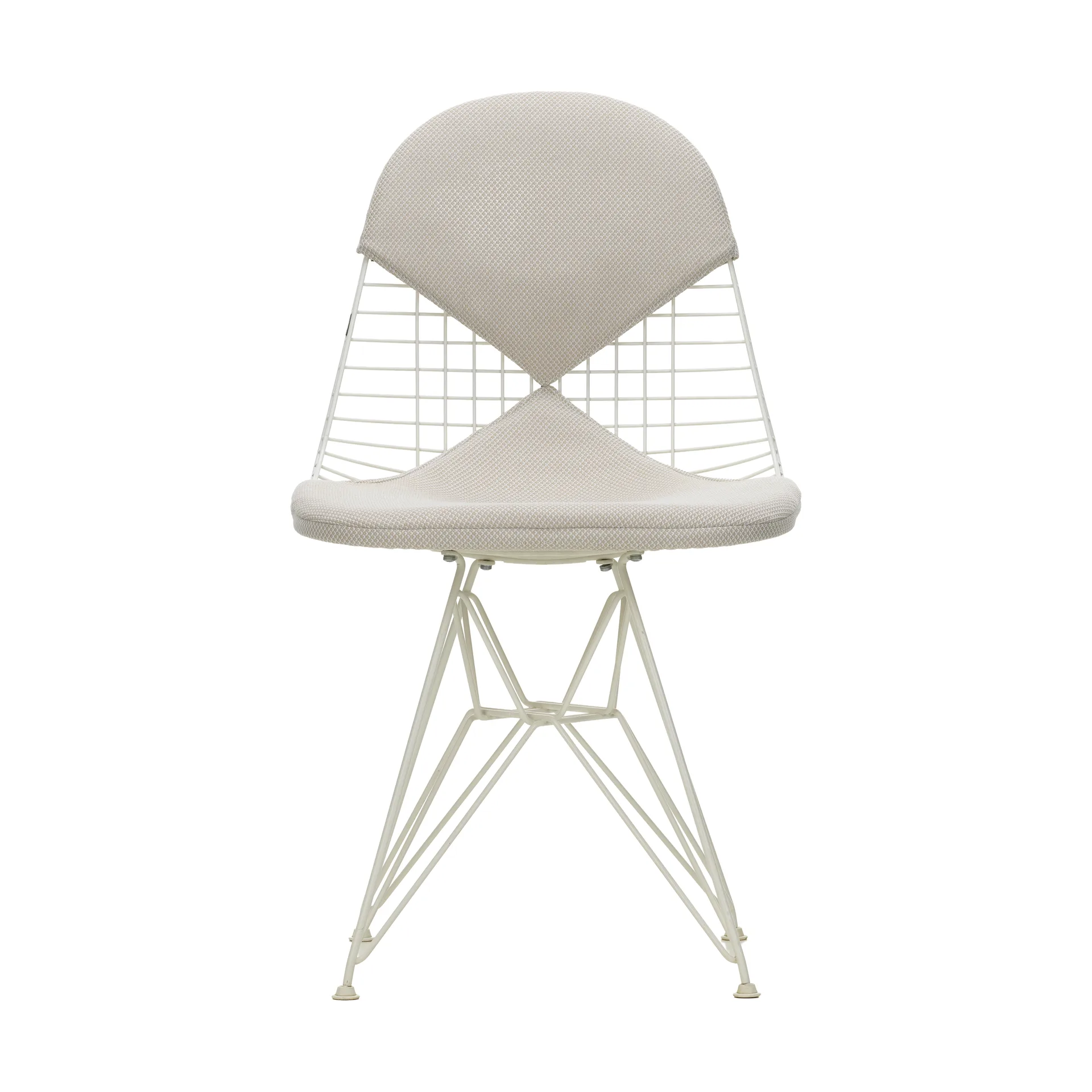 Wire Chair Bikini Outdoor pute til stol, Cream/white Vitra