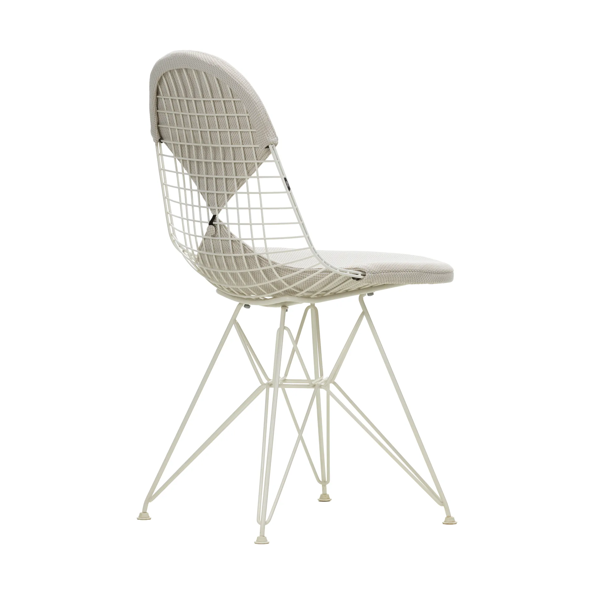 Wire Chair Bikini Outdoor pute til stol, Cream/white Vitra