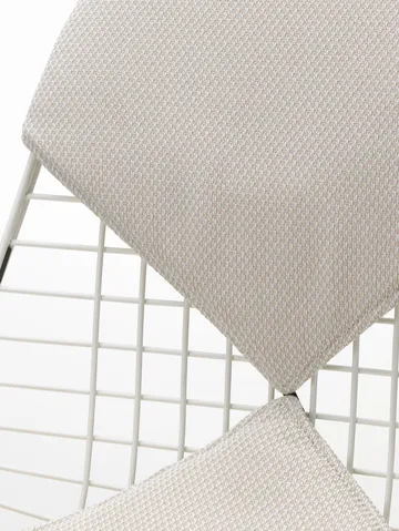 Wire Chair Bikini Outdoor pute til stol - Cream/white - Vitra