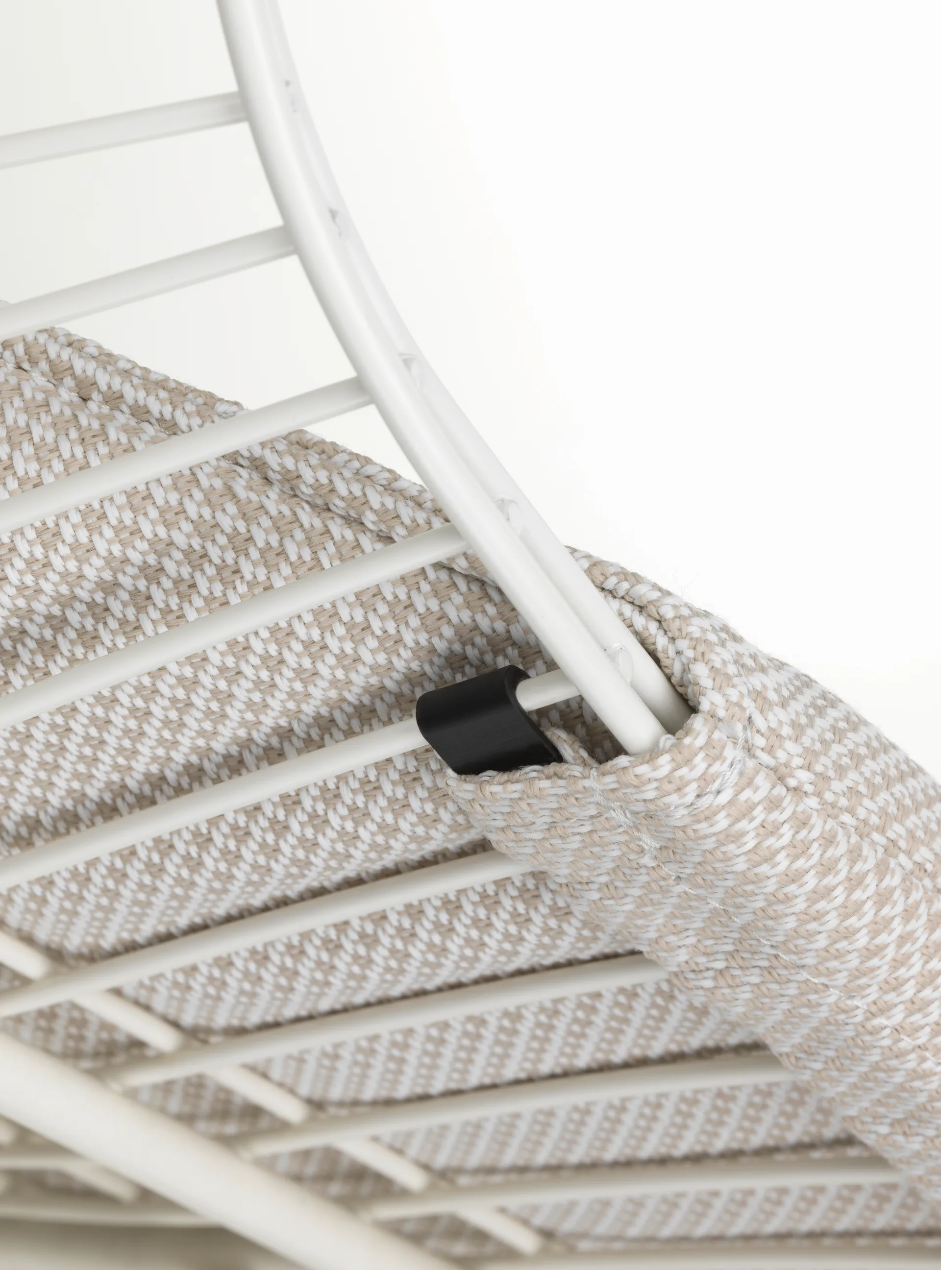 Wire Chair Bikini Outdoor pute til stol, Cream/white Vitra