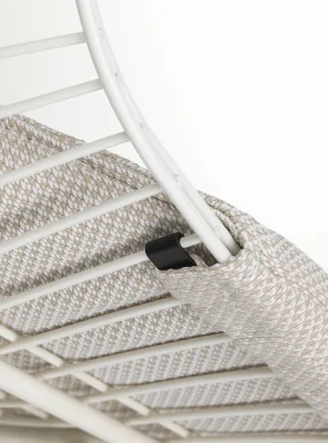 Wire Chair Bikini Outdoor pute til stol - Cream/white - Vitra