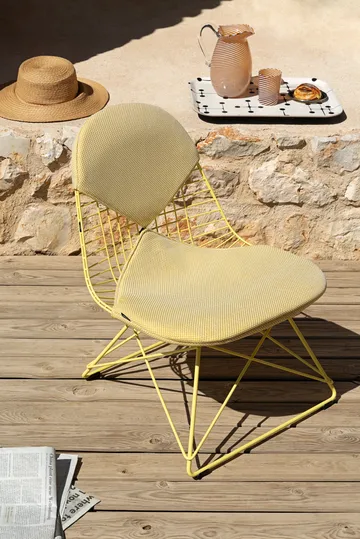 Wire Chair Bikini Outdoor pute til stol - Horizon blue/light grey - Vitra