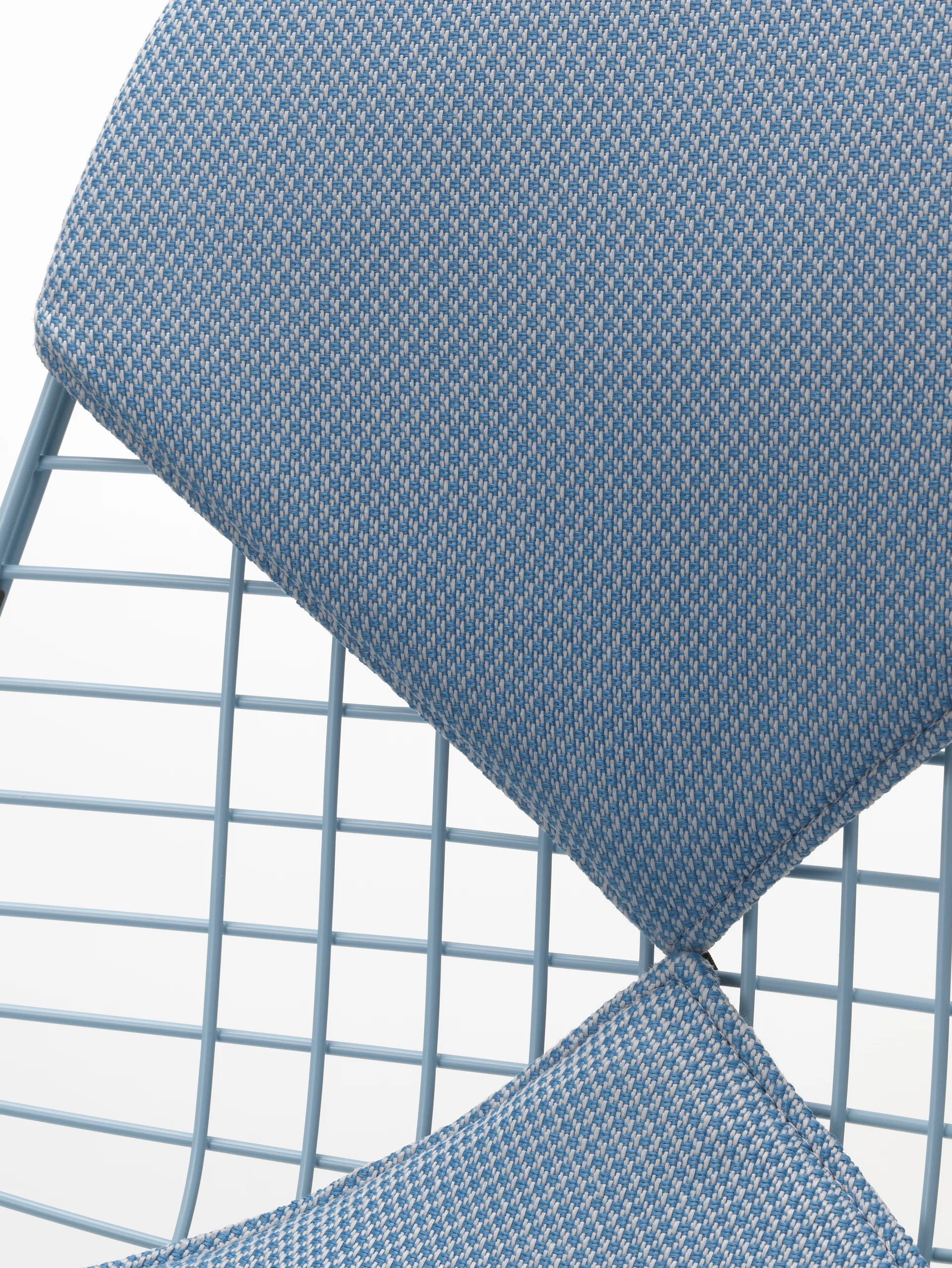 Wire Chair Bikini Outdoor pute til stol, Horizon blue/light grey Vitra