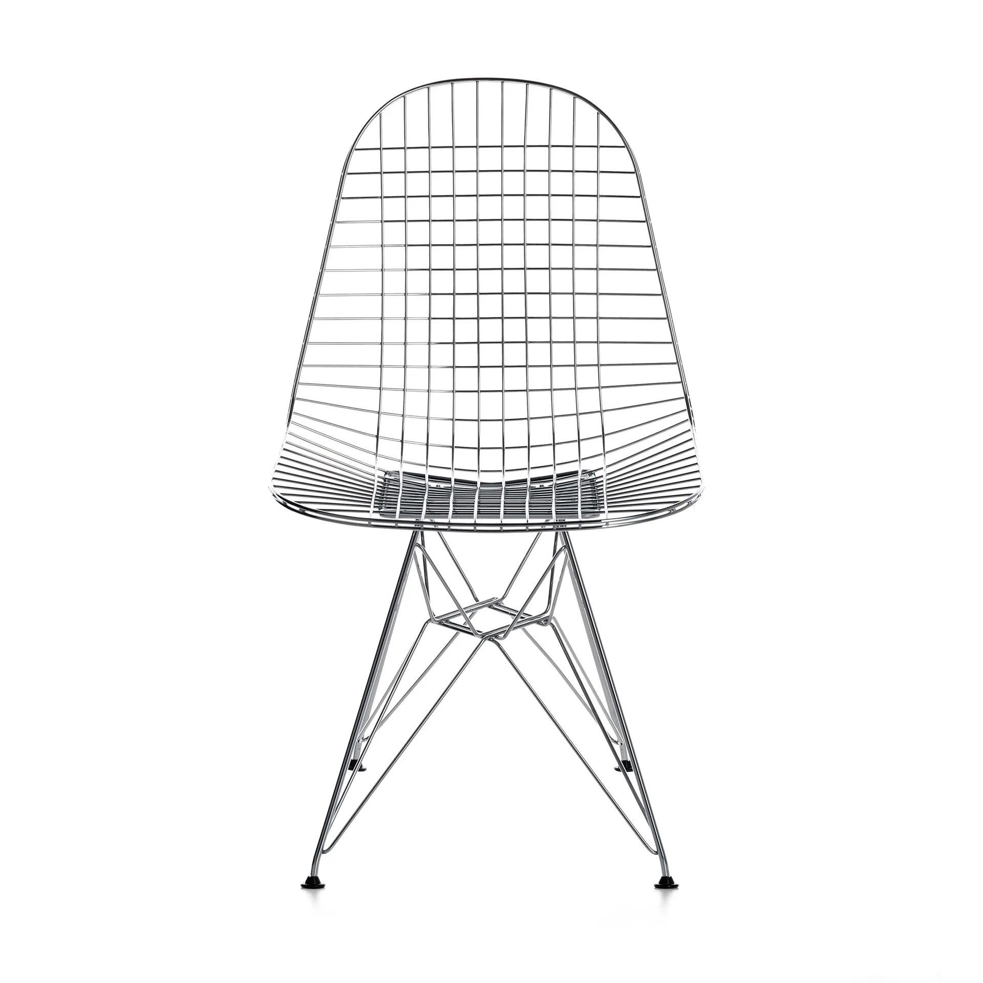 Wire chair DKR stol krom, Chrome Vitra