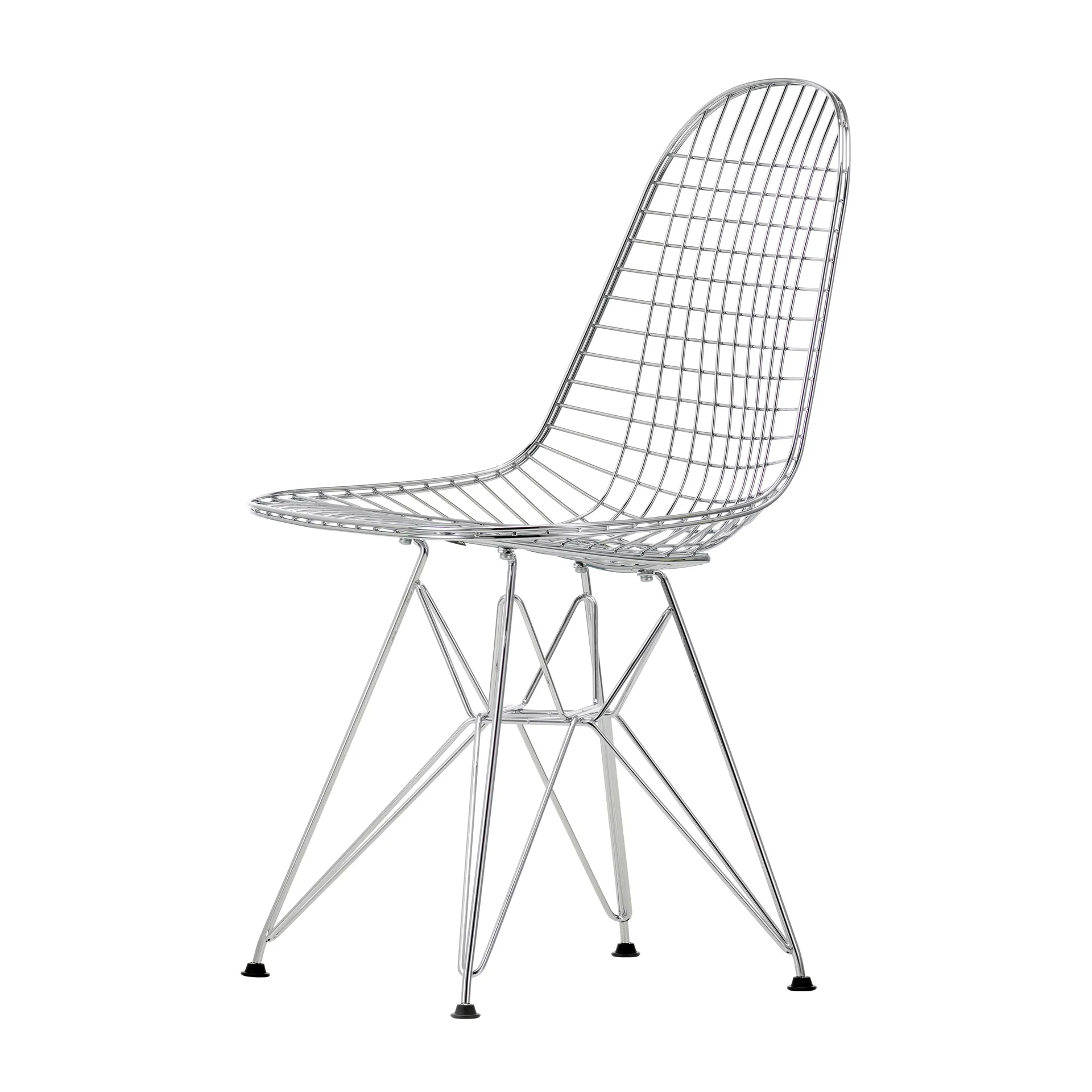 Wire chair DKR stol krom, Chrome Vitra