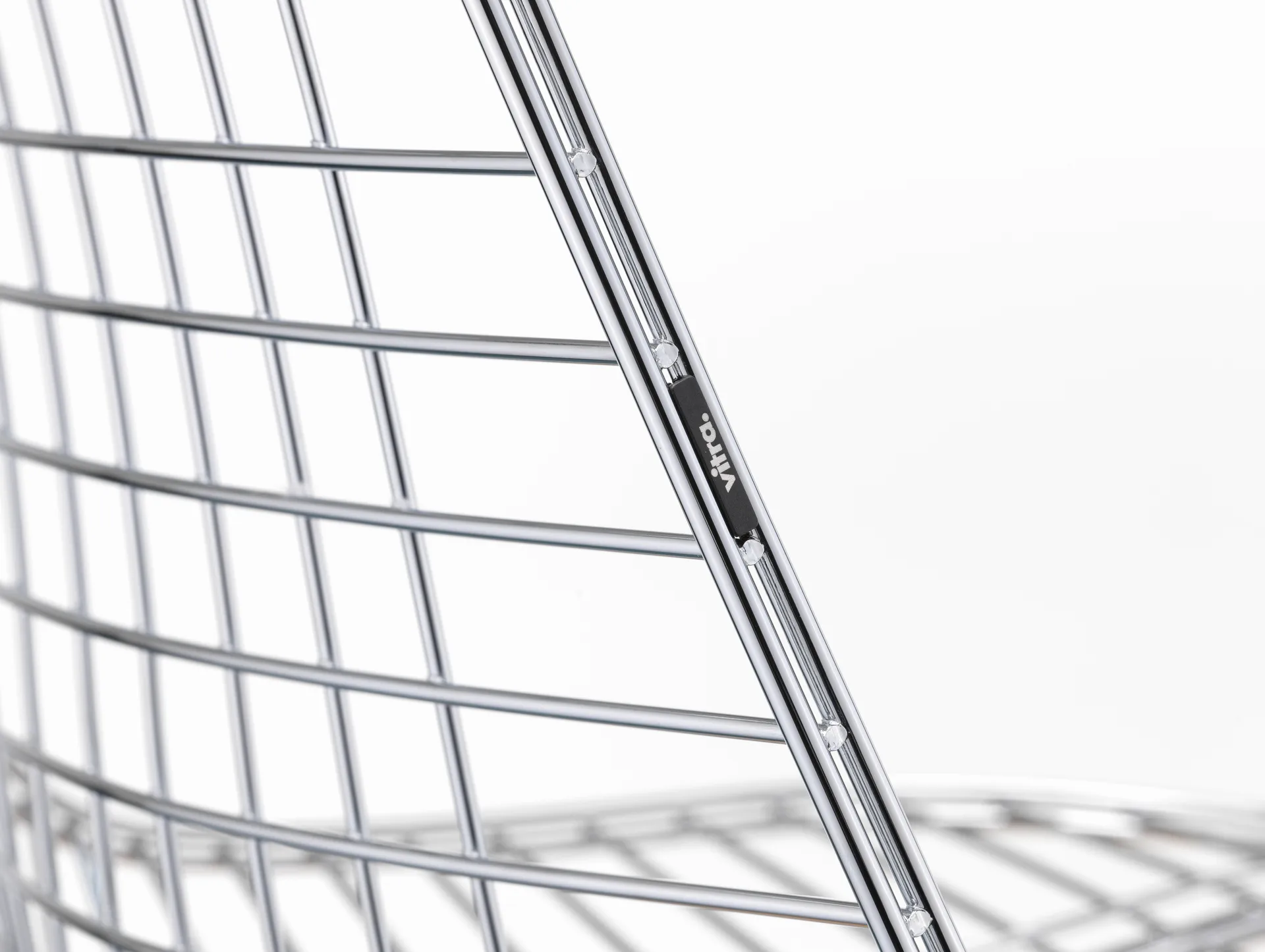 Wire chair DKR stol krom, Chrome Vitra