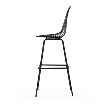 Wire Stool barkrakk - High Black - Vitra