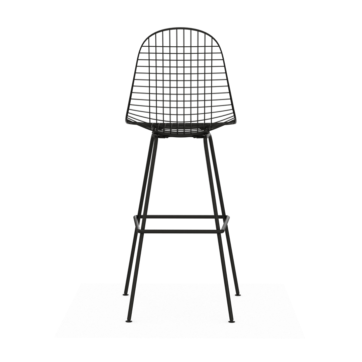 Wire Stool barkrakk, High Black Vitra