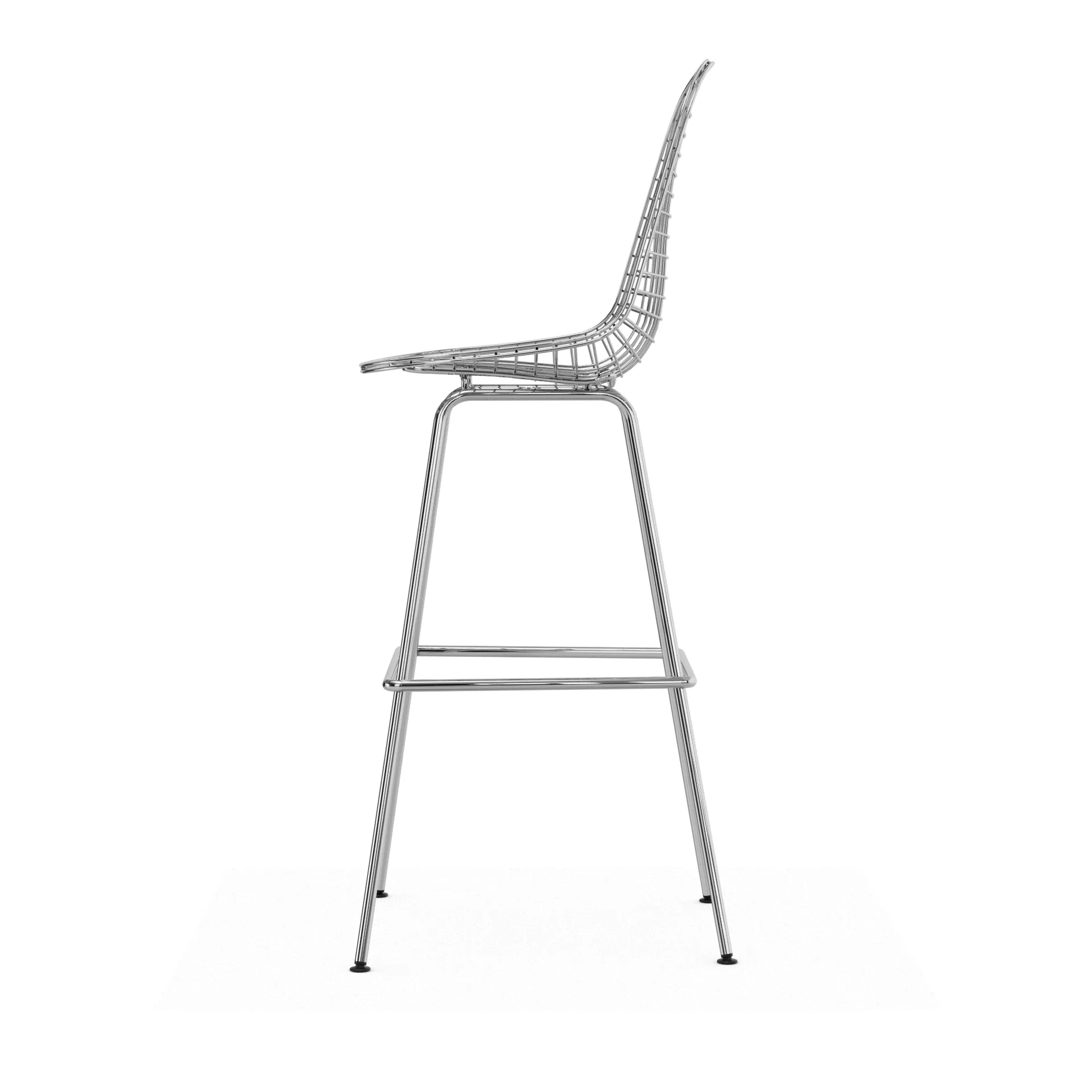 Wire Stool barkrakk, High Chrome Vitra