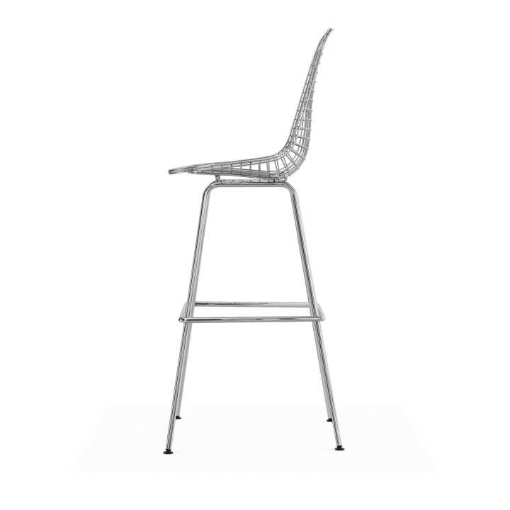 Wire Stool barkrakk, High Chrome Vitra